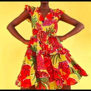 Farm Rio Fruit Dream mini dress XL